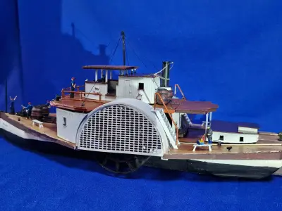 ADELAIDE paddle steamer 3D print model