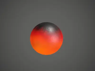 Red Hot Irons Low-poly 3D model