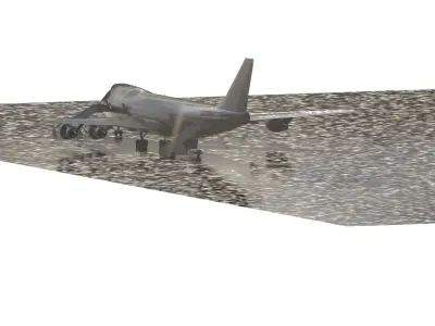  BOEING 747-243B AND 230B 3D model