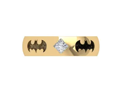 Batman Ring  Band 3D print model
