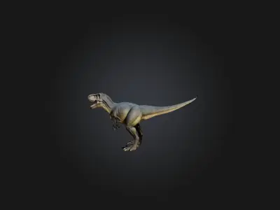 Realistic dinosaur Model Low-poly 3D model purchase