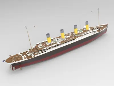 Titanic 2 3D model