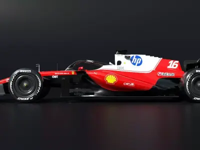 Ferrari SF 26 F1 2026 Low-poly 3D model
