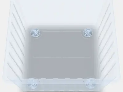 VESSLA box on castors 3D model