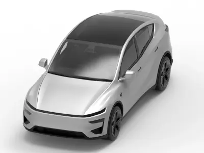 Tesla Model Y 2026 3D Model 3D model