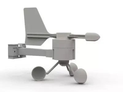 Wind Sensor Free 3D model