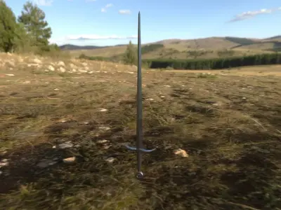 Arming sword 3D model