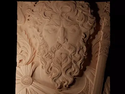 Prince 02 CNC 3d Print High Relief Sand Casting 3D print model