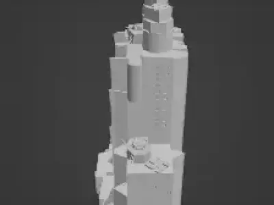castle Free 3D model buy