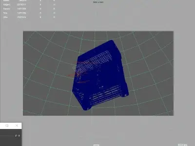 Exhaust air purifier system  3D model