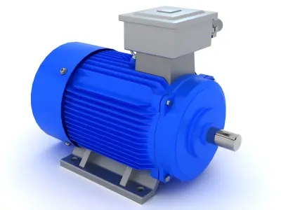 Electric Motor Generator 3D model