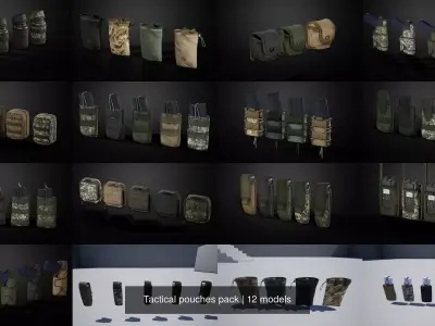 Tactical pouches pack