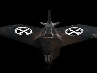 Fighter Plane 3D model by ahteshamjamal