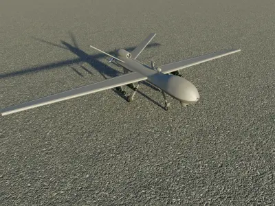 Drone 3D model 5