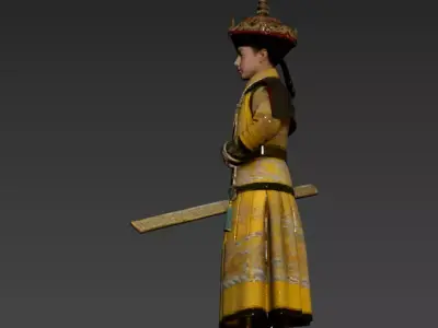 61- East - Crown Prince of the Qing Dynasty 3D model