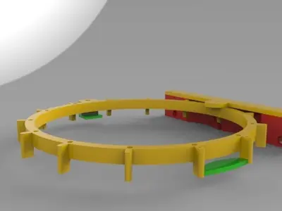 A Jig for Flange Free 3D model