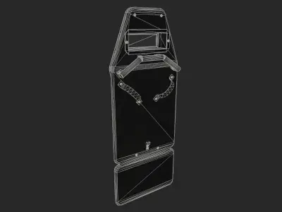 Shield Vant VM Low-poly 3D model