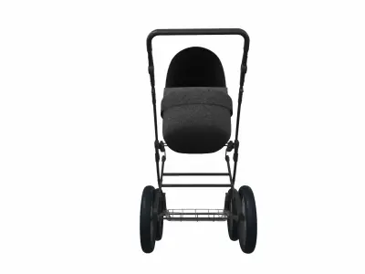 Baby stroller 05 3D model