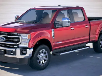 Ford F350 SuperDuty 2020 3D model