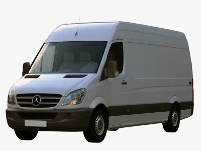 Van Sprinter  3D model