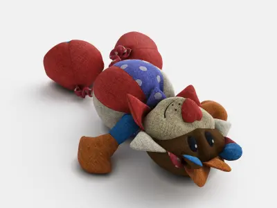 Toy Lion 3D model