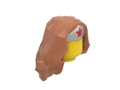 TwindBricks3D - Minifigure Hair pack 14 3D print model