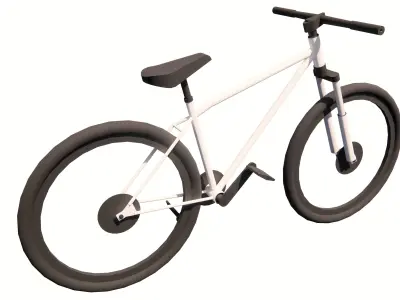 Simple Bike 3D model