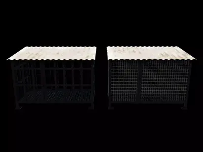 storage cage 3D model