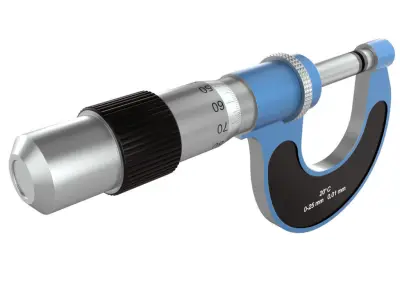 Micrometer 3D model