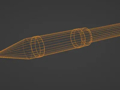 Elephant rocket  Free 3D model