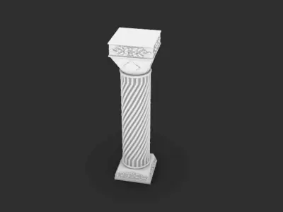 column 3D model purchase