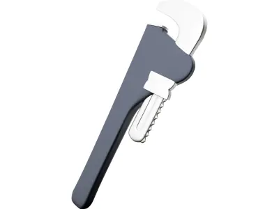 Wrench  cartoon icon 3D model