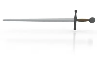 Weapon Collection 2 sword Low-poly 3D model