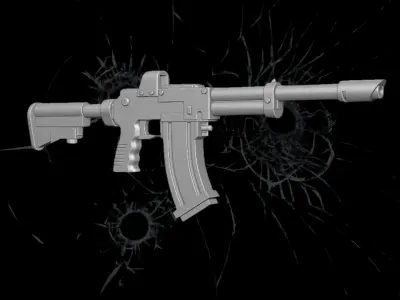 Fire Strike Collection STL Files For Action Figures 3D print model