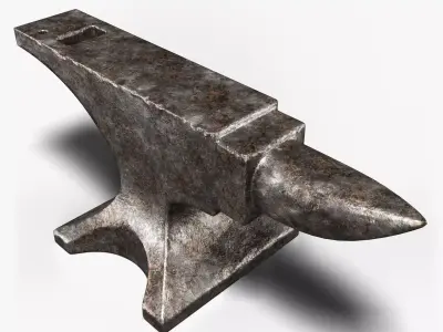 Old Anvil 3D model