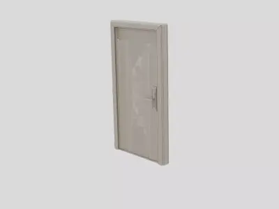 Industrial Factory Machine Service Door Panel for 3D print 3D model