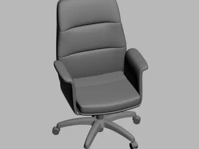 office chair 12 3D model