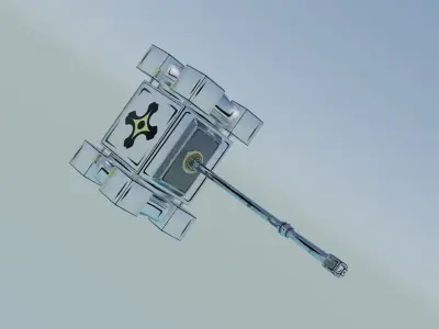 Titans Judgement Sci-Fi Warhammer Low-poly 3D model