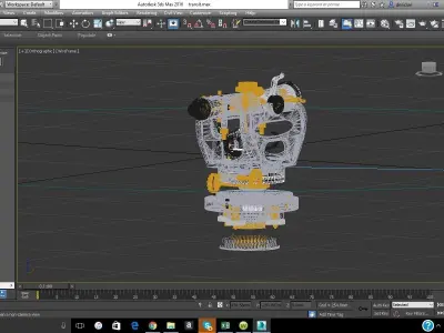 Survey Equipment 3D model