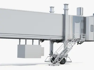  Passenger Boarding Bridge Extended 