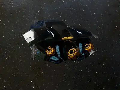 Sprinter Mk3 Low-poly 3D model
