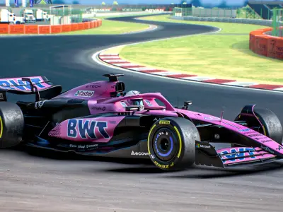 Alpine A523 F1 Team Formula 1 Season 2023 3D model