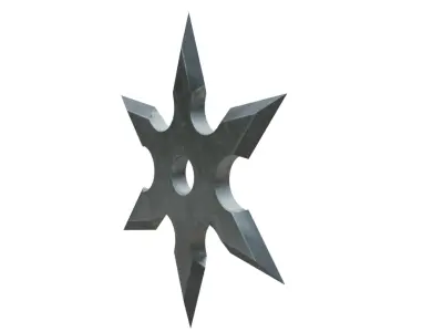 Ninja Star 3D model