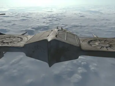 Spaceship 3D Models 3D Model Pack