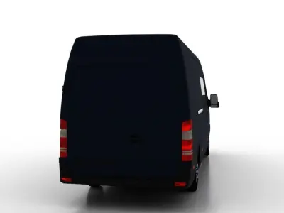 Mercedes Benz Sprinter L3H2 2009 Crew Van EU 3D model