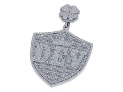 DEV Letter Pendent 3D print model