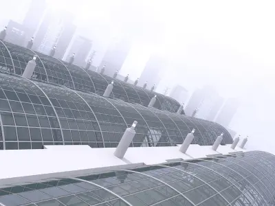 Depot hangar 3D model