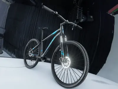 St 120 Mountain Bike High-Poly Realistic Edition Unoptimized 3D model