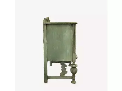 furniture - antique cabinet 3D model