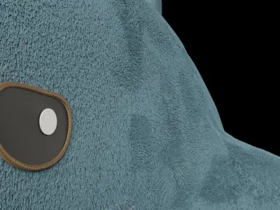 Shark Stuffed Animal 3D model